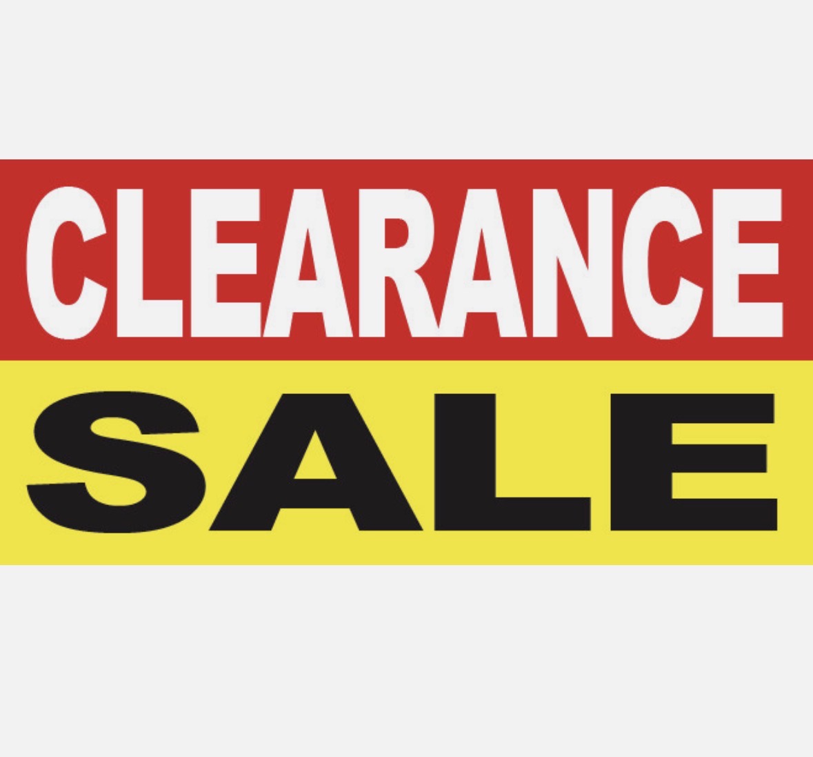 Clearance Sale!!!